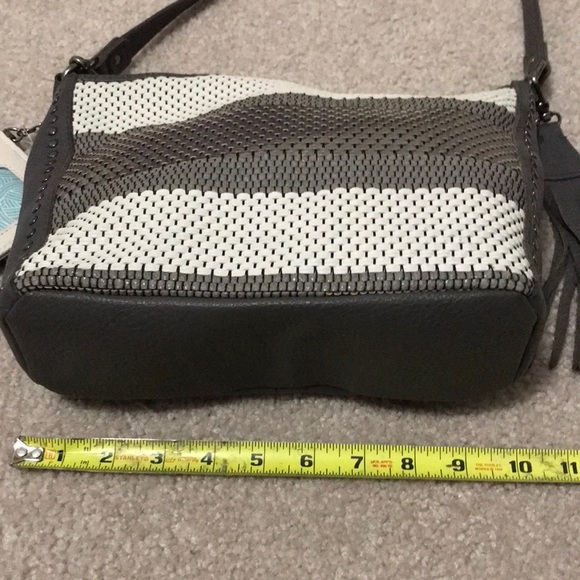 The Sak Collective Leather Pebble Weave Boho Purse & Matching NWT Iris Wallet - Picture 15 of 16